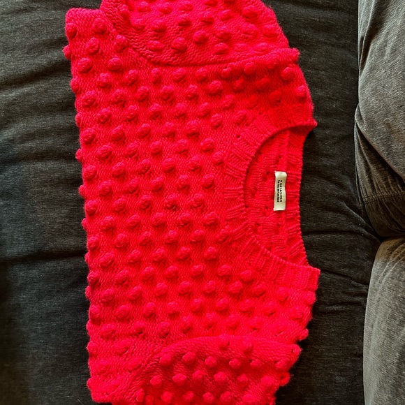 A detacher “popcorn” short sleeve sweater size M like new condition - Picture 5 of 6